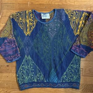 Vintage COOGI Blues Cotton Crewneck Sweater
